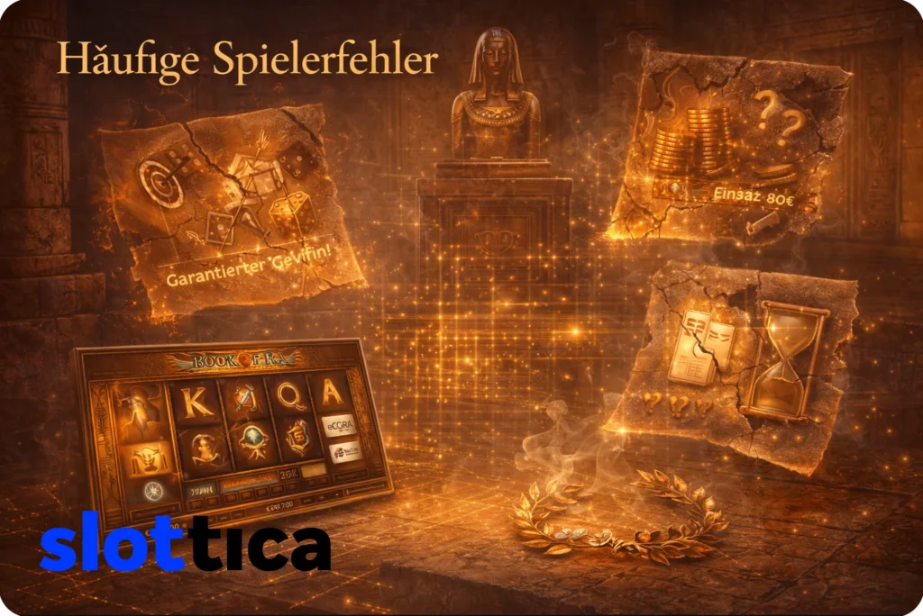 Typische Fehler von Spielern bei Book of Ra Deluxe
