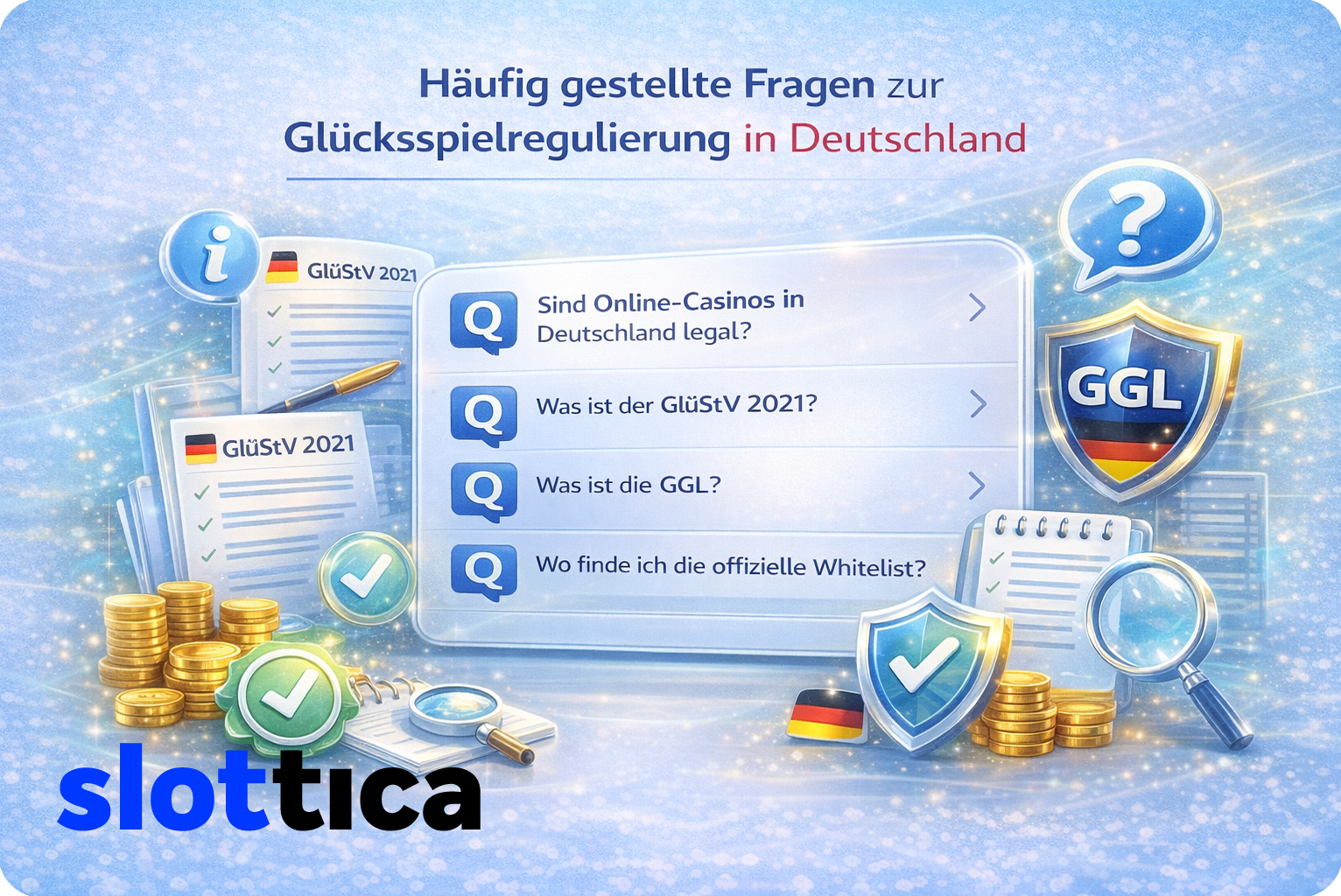 FAQ zur Glücksspielregulierung in Deutschland