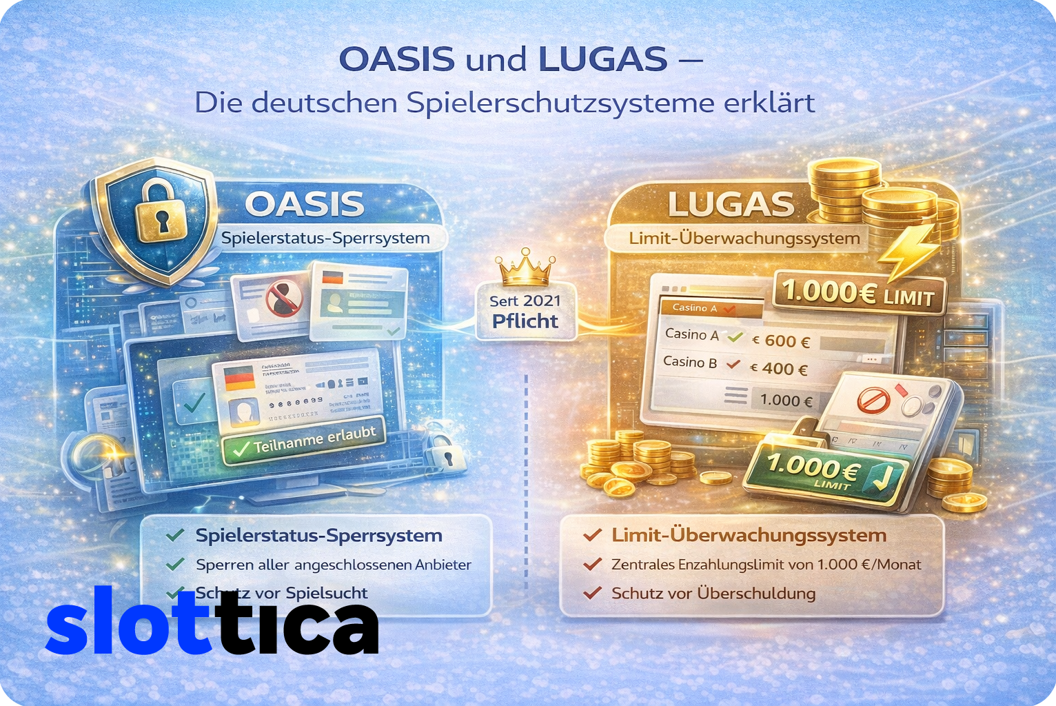 OASIS und LUGAS